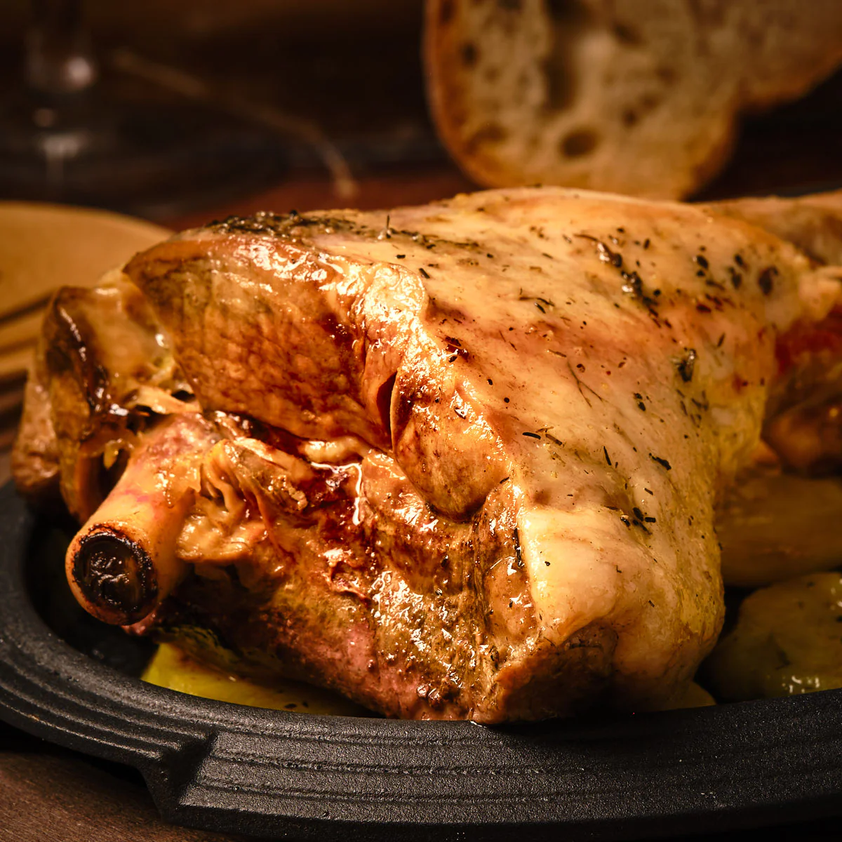 Jarrete de cordero lechal asado - Image 3