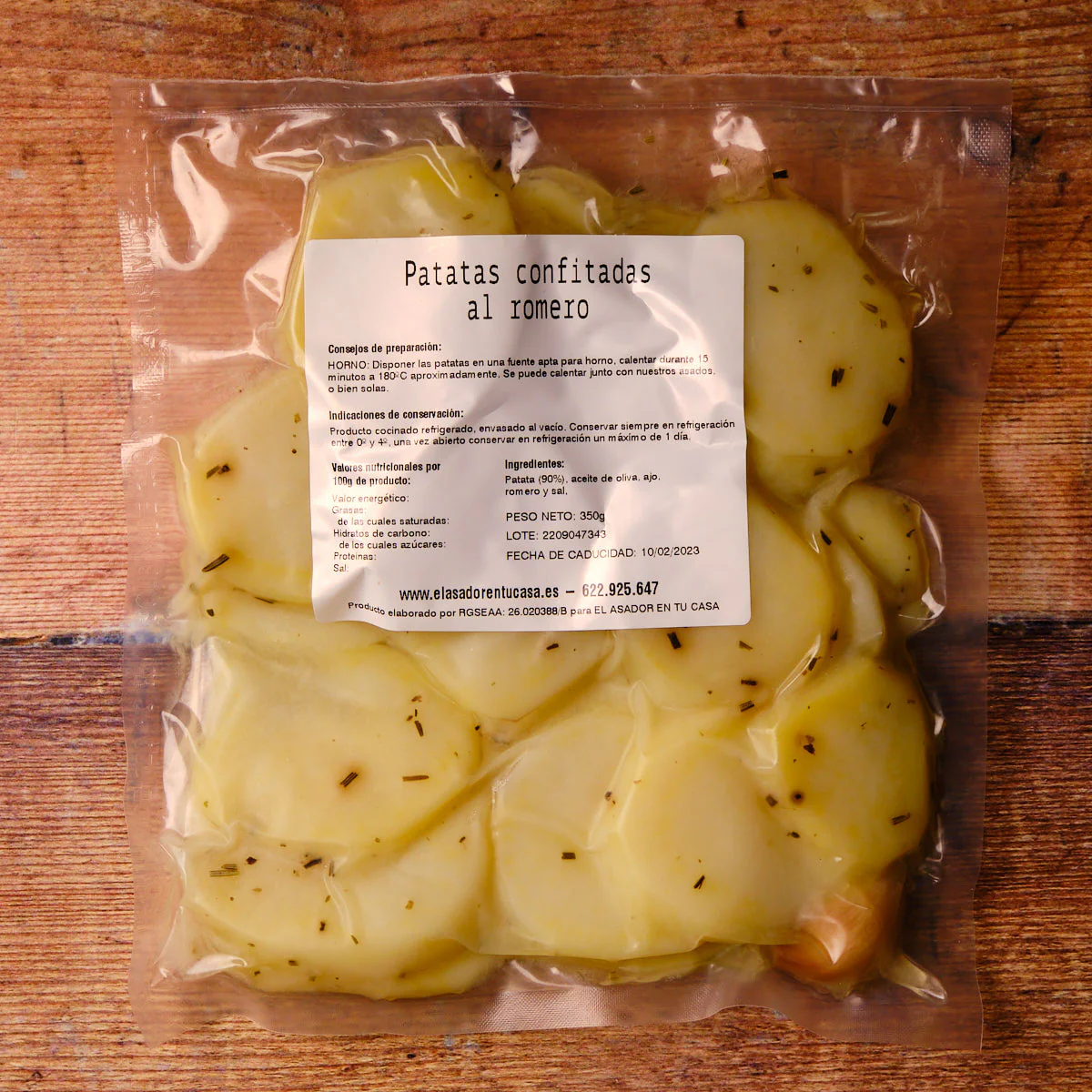 Patatas confitadas al romero - Image 4