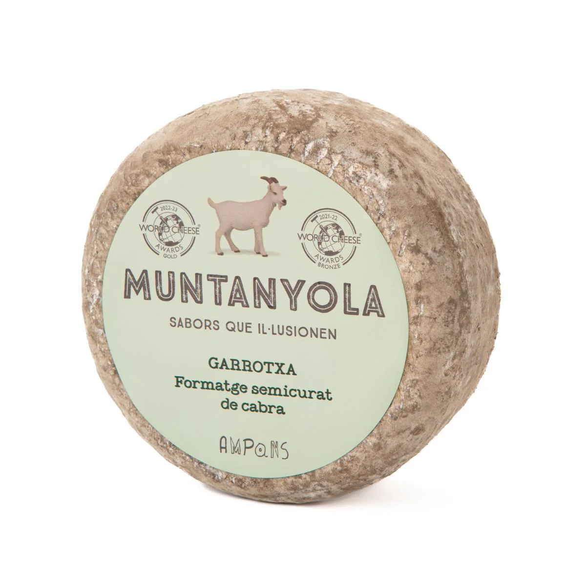 Queso artesano de cabra semicurado Garrotxa (Cuña 150g) - Image 3